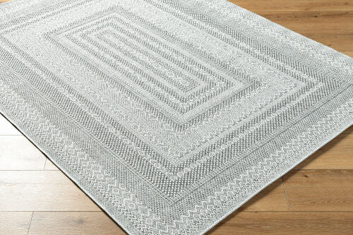 Surya Pismo Beach PMB-2316 Medium Gray Cottage Machine Woven Rug