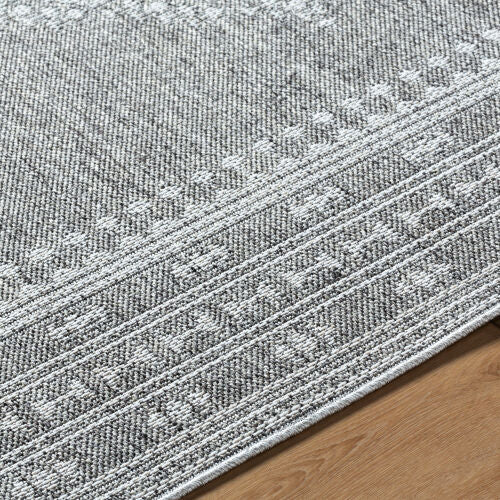 Surya Pismo Beach PMB-2317 Medium Gray Cottage Machine Woven Rug