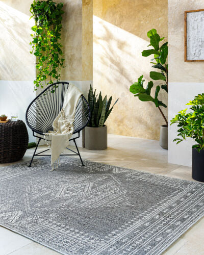 Surya Pismo Beach PMB-2317 Medium Gray Cottage Machine Woven Rug