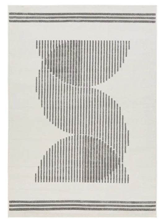 Surya Pisa PSS-2363 Light Gray Modern Machine Woven Rug