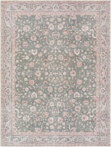 Surya Vinny VNY-2314 Dark Green Traditional Machine Woven Rug