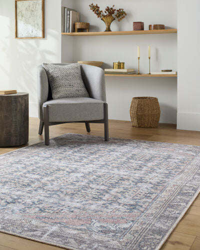 Surya Vinny VNY-2315 Black Traditional Machine Woven Rug