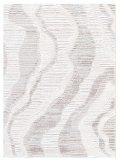 Surya Wolly WOY-2307 White Modern Machine Woven Rug