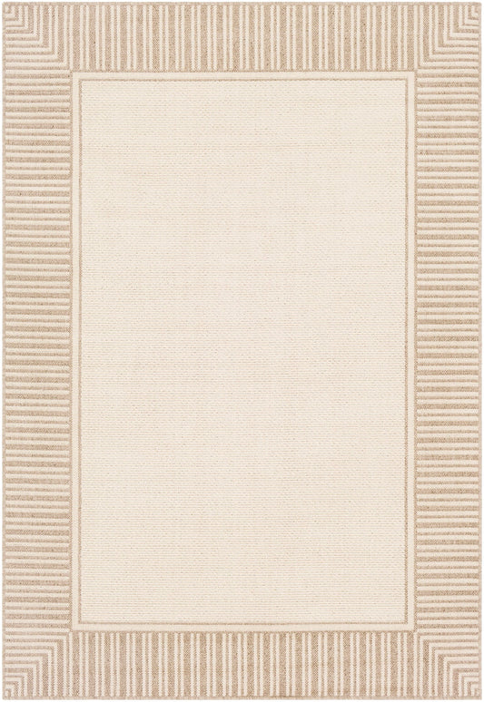 Surya Alfresco ALF-9685 Brown Cottage Machine Woven Rug