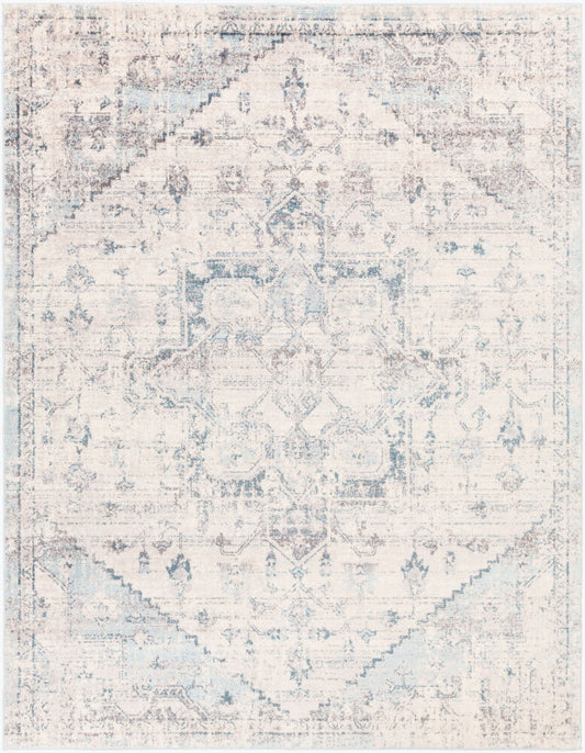 Surya Ankara AKR-2310 Ice Blue Traditional Machine Woven Rug