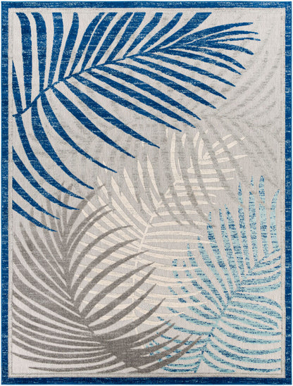 Surya Big Sur BSR-2312 Blue Coastal Machine Woven Rug