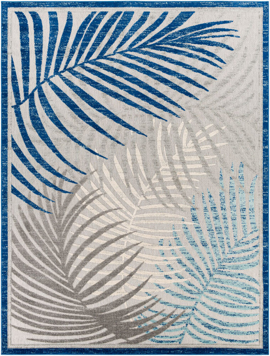 Surya Big Sur BSR-2312 Blue Coastal Machine Woven Rug