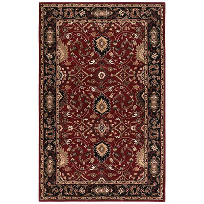Surya Caesar CAE-1031 Burgandy Traditional Hand Tufted Rug