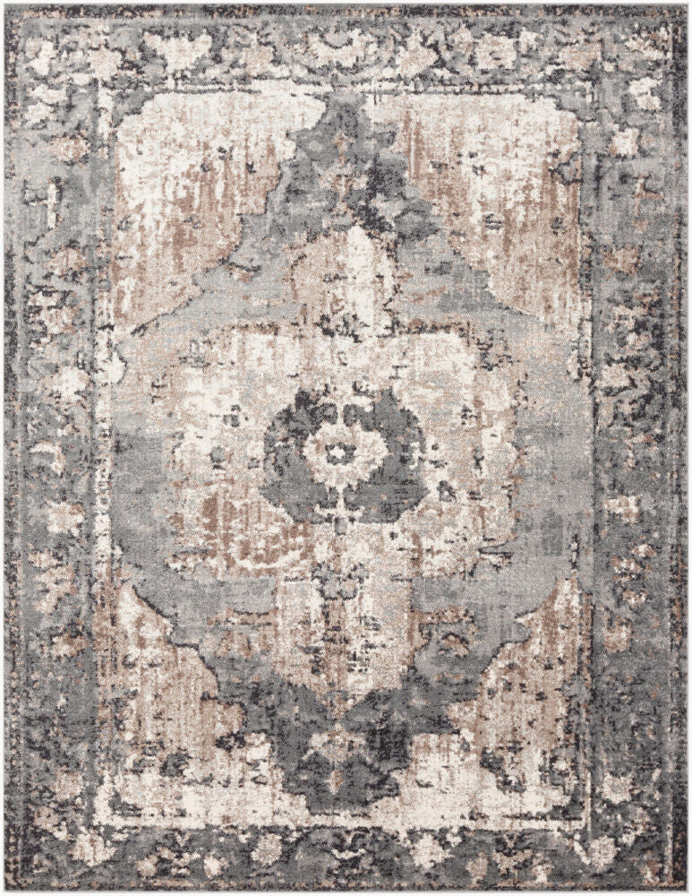 Surya Chelsea CSA-2304 Charcoal Traditional Machine Woven Rug