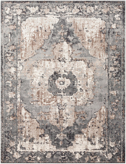 Surya Chelsea CSA-2304 Charcoal Traditional Machine Woven Rug