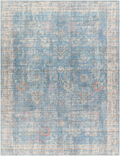 Surya Cobb COB-2300 Light Blue Traditional Machine Woven Rug