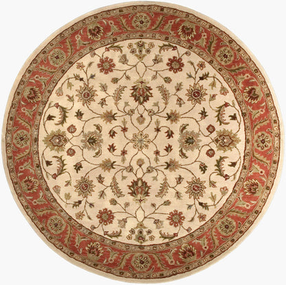 Surya Crowne CRN-6004 Beige Traditional Hand Tufted Rug