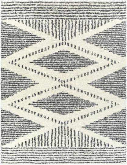 Surya Deluxe Shag DXS-2309 Cream Global Machine Woven Rug