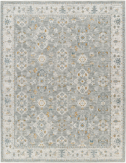 Surya Dresden DRE-2324 Gray Traditional Machine Woven Rug