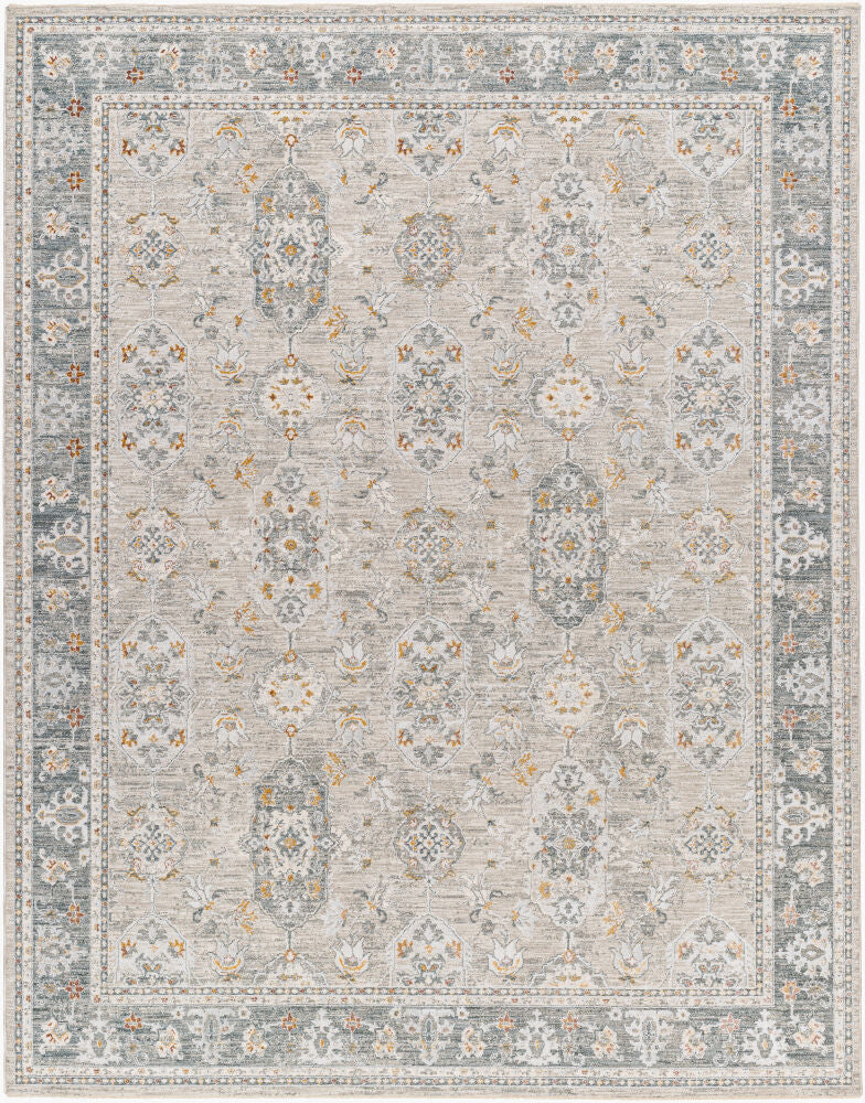Surya Dresden DRE-2325 Medium Gray Traditional Machine Woven Rug