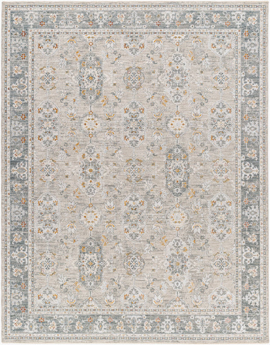 Surya Dresden DRE-2325 Medium Gray Traditional Machine Woven Rug