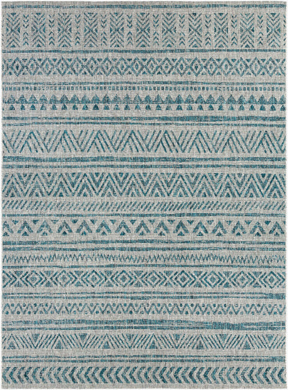 Surya Eagean EAG-2307 Aqua Global Machine Woven Rug