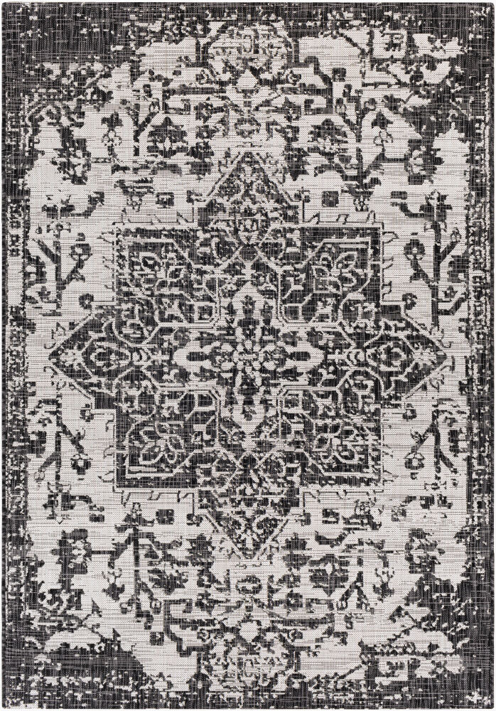 Surya Eagean EAG-2379 Black Traditional Machine Woven Rug