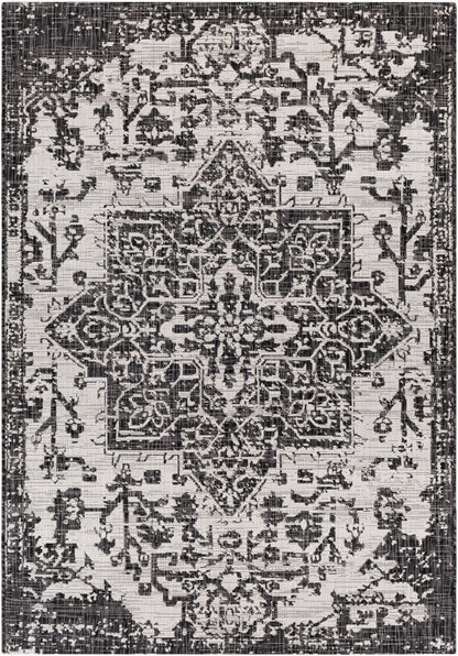 Surya Eagean EAG-2379 Black Traditional Machine Woven Rug