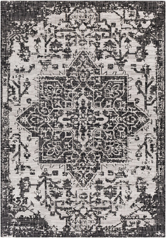 Surya Eagean EAG-2379 Black Traditional Machine Woven Rug