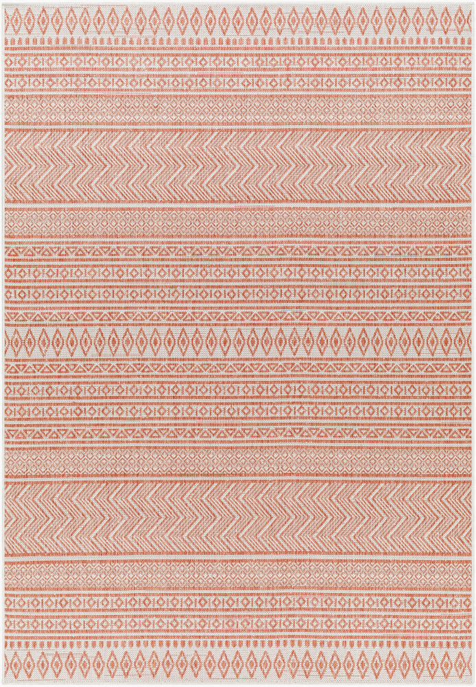 Surya Eagean EAG-2426 Rust Global Machine Woven Rug