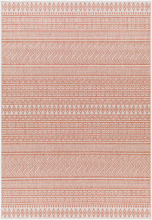 Surya Eagean EAG-2426 Rust Global Machine Woven Rug