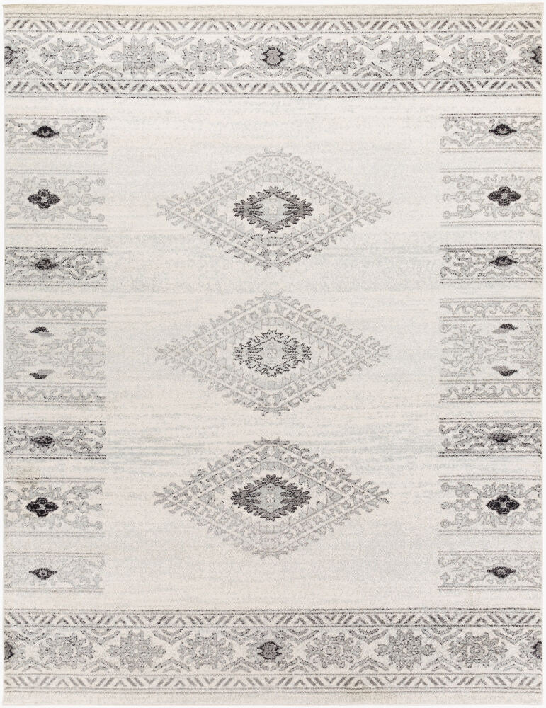 Surya Elaziz ELZ-2305 Gray Rustic Machine Woven Rug
