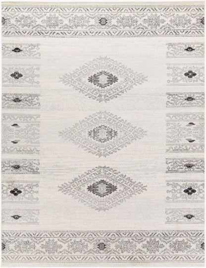 Surya Elaziz ELZ-2305 Gray Rustic Machine Woven Rug