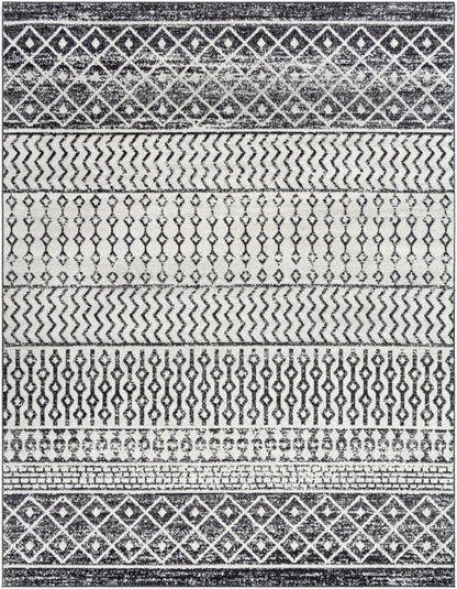 Surya Elaziz ELZ-2307 Black Global Machine Woven Rug