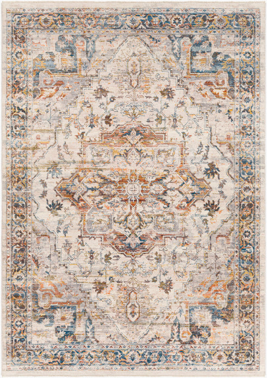 Surya Ephesians EPC-2359 Gray Traditional Machine Woven Rug
