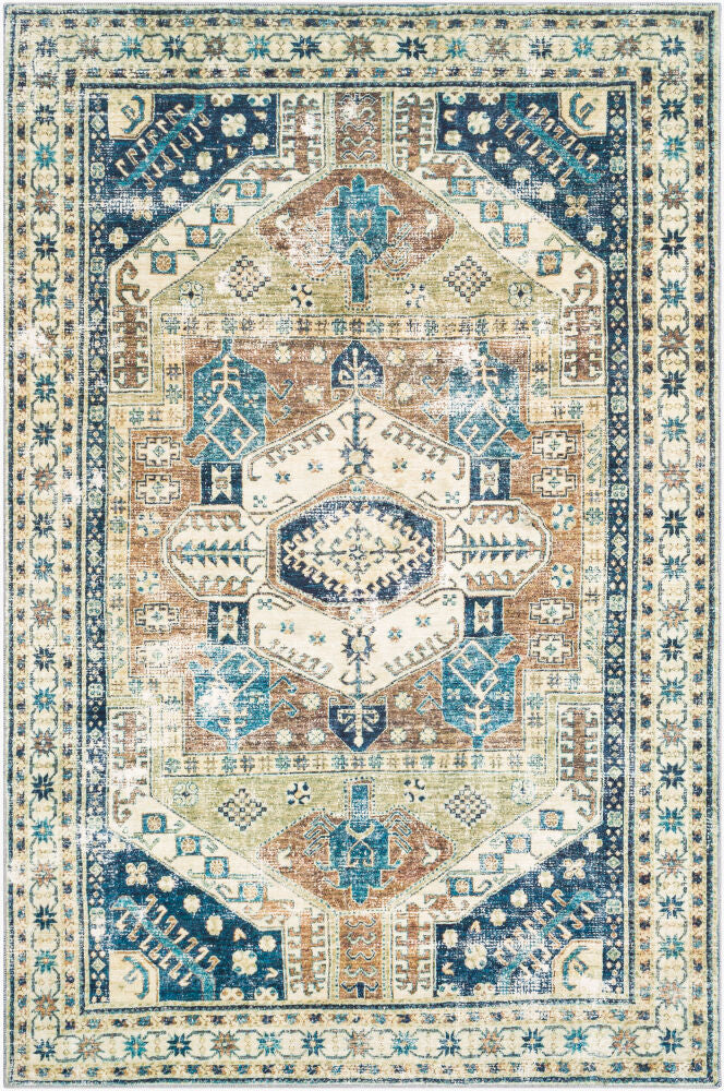 Surya Erin ERN-2303 Light Olive Traditional Machine Woven Rug