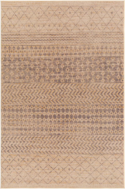 Surya Ez Jute EZT-2300 Light Brown Cottage Machine Woven Rug