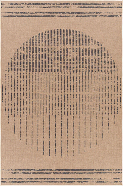 Surya Ez Jute EZT-2301 Light Brown Cottage Machine Woven Rug