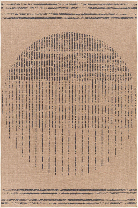 Surya Ez Jute EZT-2301 Light Brown Cottage Machine Woven Rug