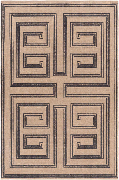 Surya Ez Jute EZT-2307 Light Brown Global Machine Woven Rug