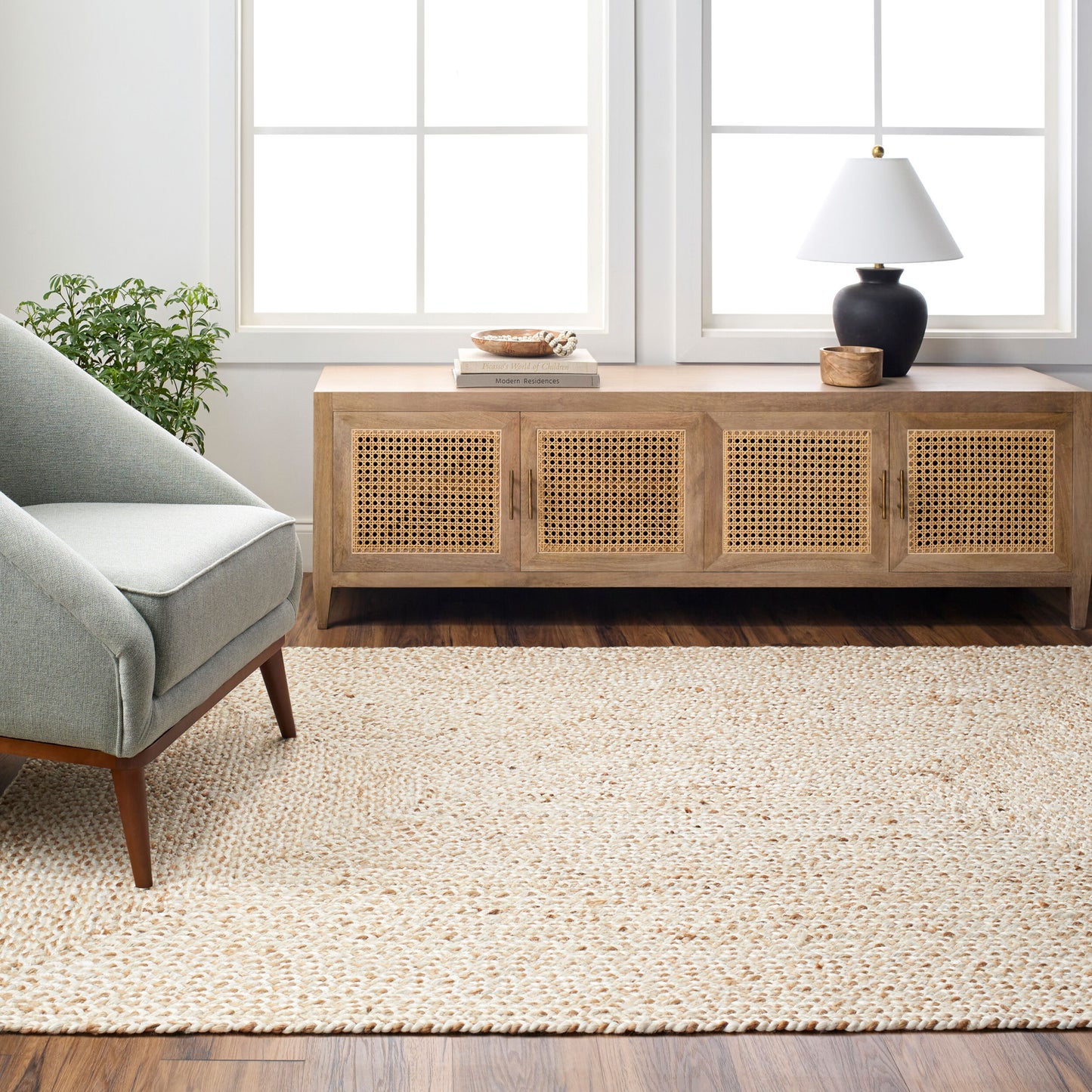 Surya Firat FRT-2303 Ivory Cottage Hand Loomed Rug