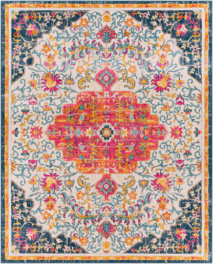 Surya Floransa FSA-2312 Gray Traditional Machine Woven Rug