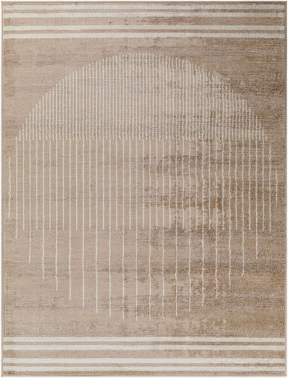 Surya Floransa FSA-2372 Tan Modern Machine Woven Rug