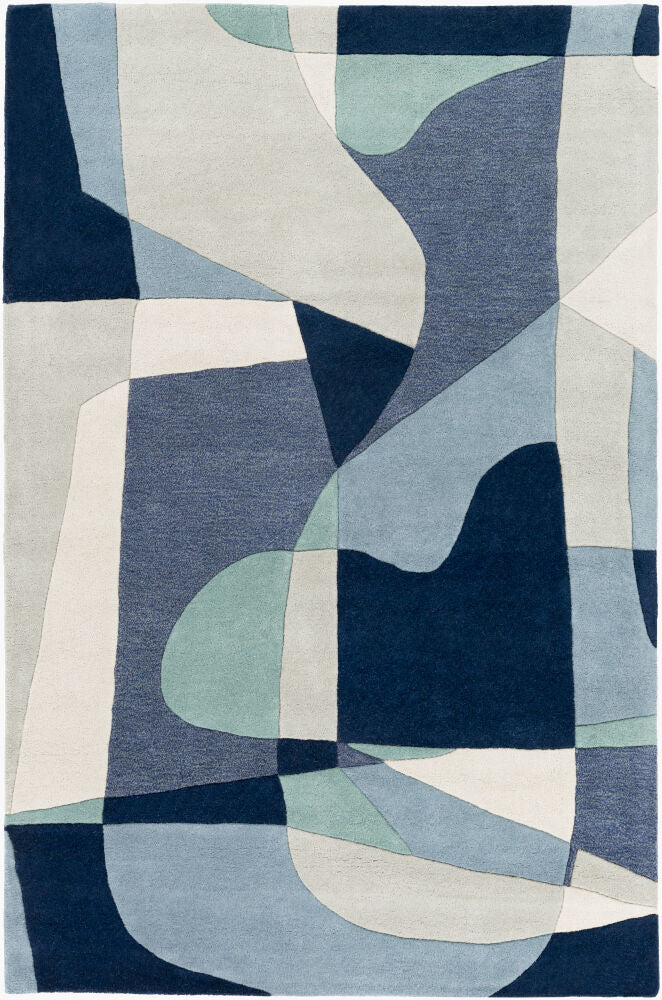 Surya Forum FM-7195 Dusty Sage Modern Hand Tufted Rug