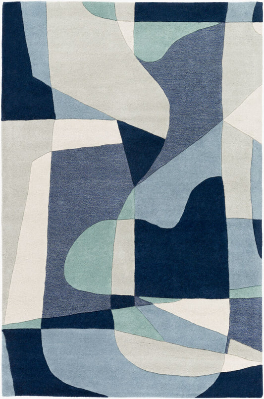 Surya Forum FM-7195 Dusty Sage Modern Hand Tufted Rug