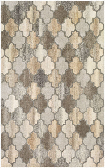 Surya Forum FM-7208 Charcoal Cottage Hand Tufted Rug