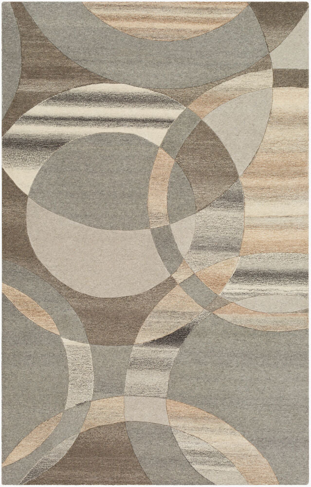 Surya Forum FM-7210 Charcoal Modern Hand Tufted Rug