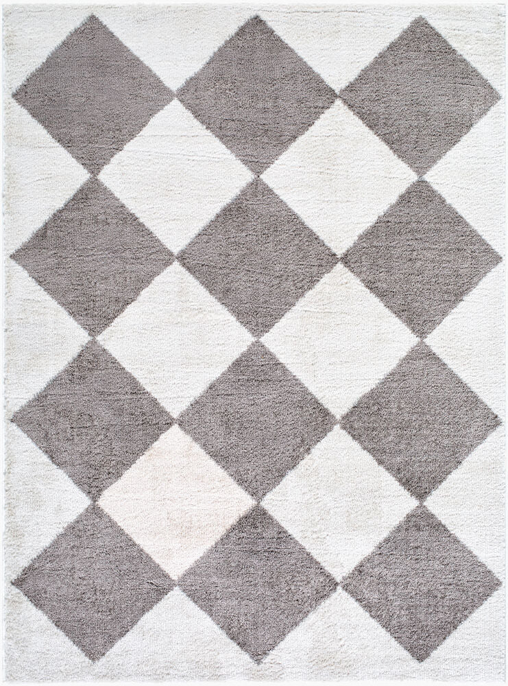 Surya Fossay Shag FSG-2326 Light Beige Modern Machine Woven Rug