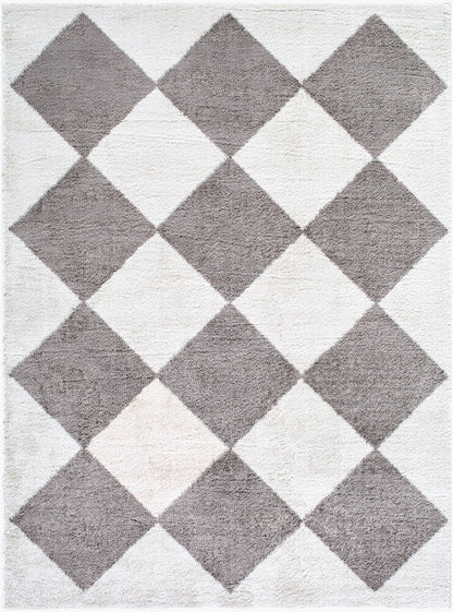 Surya Fossay Shag FSG-2326 Light Beige Modern Machine Woven Rug