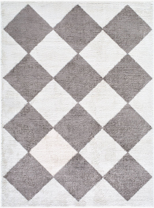 Surya Fossay Shag FSG-2326 Light Beige Modern Machine Woven Rug