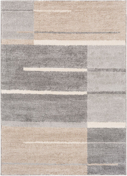 Surya Fowler FOW-1000 Gray Modern Machine Woven Rug