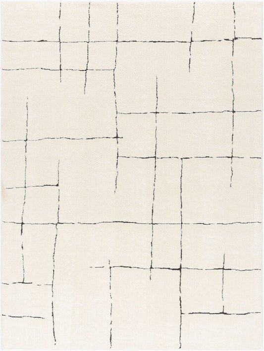 Surya Freud FEU-2300 Ivory Modern Machine Woven Rug