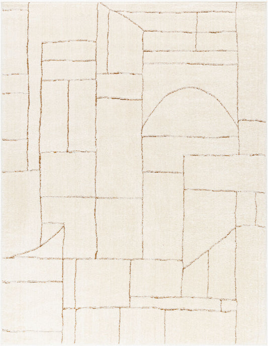 Surya Freud FEU-2308 Ivory Modern Machine Woven Rug