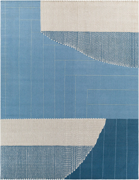 Surya Fulham FHM-2300 Blue Modern Hand Woven Rug