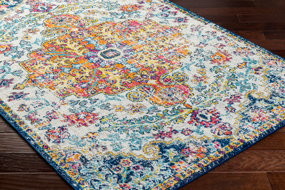 Surya Harput HAP-1000 Aqua Traditional Machine Woven Rug